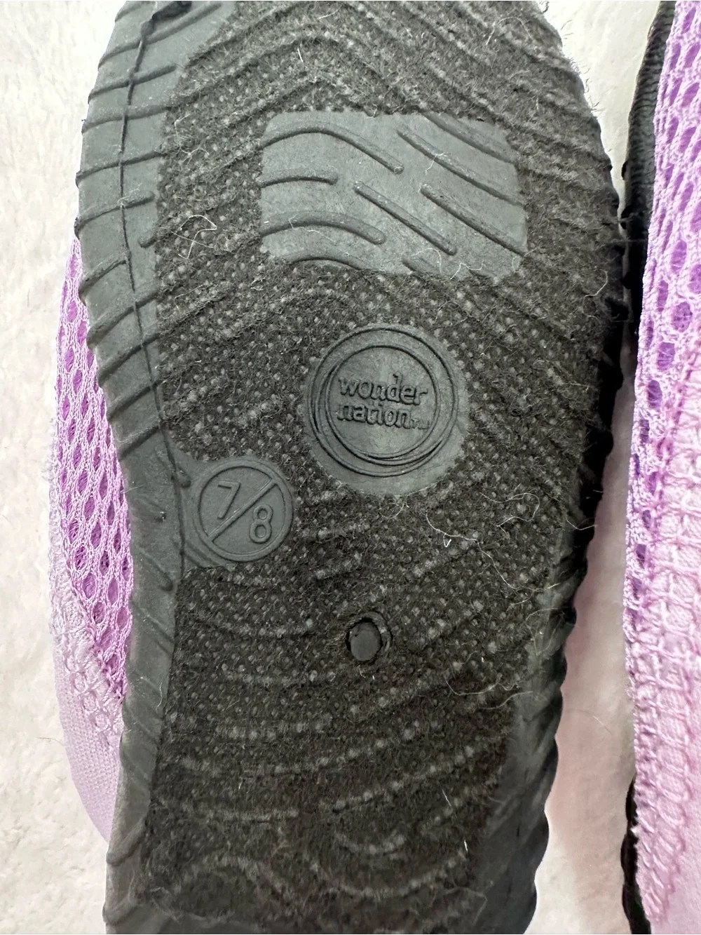 Wonder Nation Toddler Water Shoes Size 7/8 c